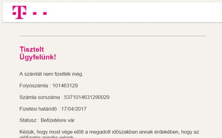 Csalnak a Telekommal