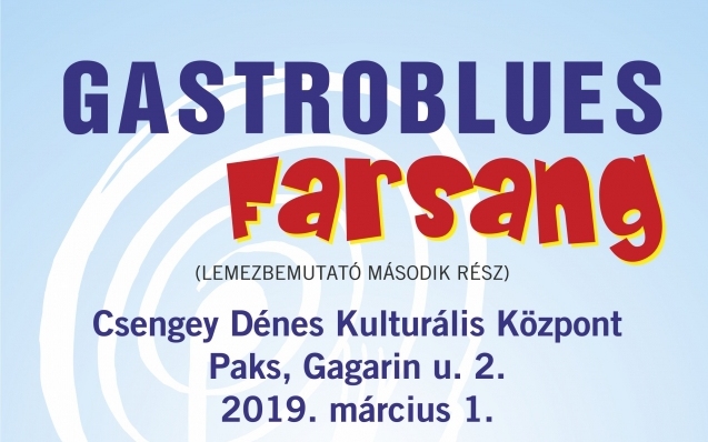 Gastroblues Farsang: Gombos-kiállítás és koncertek sorozata