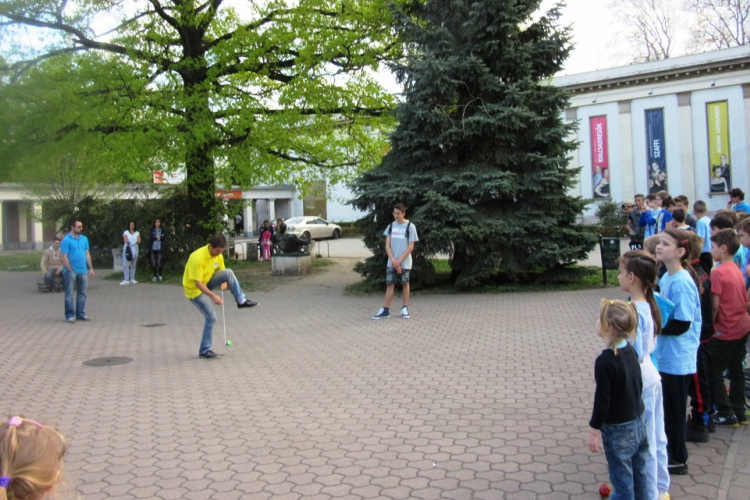 Peonza a városunkban