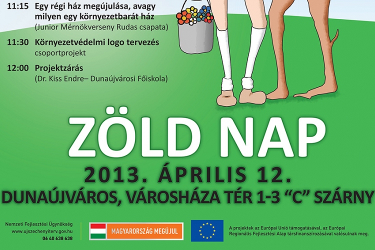 Zöld nap a Városháza térért