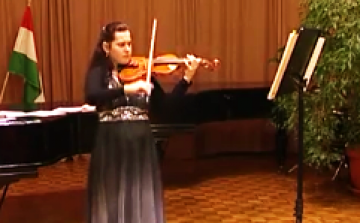 Teltházas hegedű koncert - DSTV videóval
