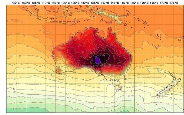 Rekordmeleget mértek Sydneyben