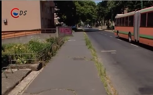 Aláírások a Bocskai járdáiért-DSTV videóval
