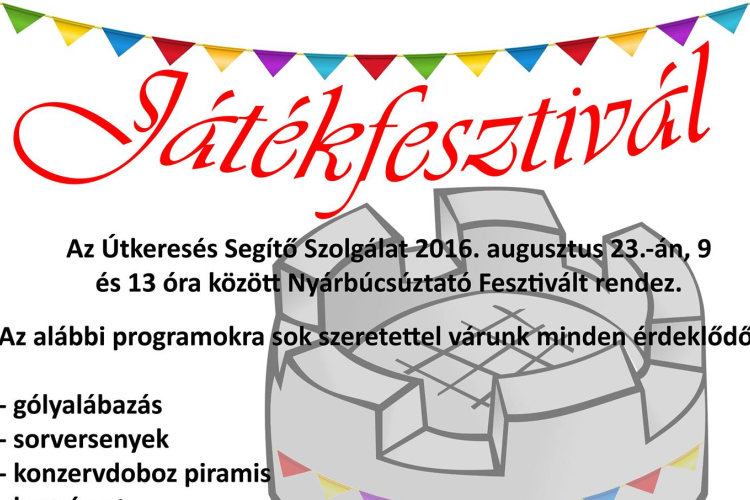 Játékfesztivál a Családsegítőben