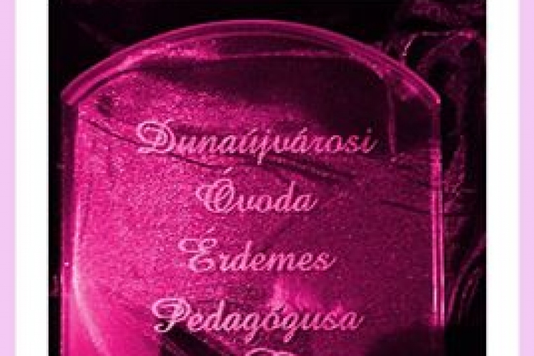 Dunaújvárosi Óvoda Érdemes Pedagógusa