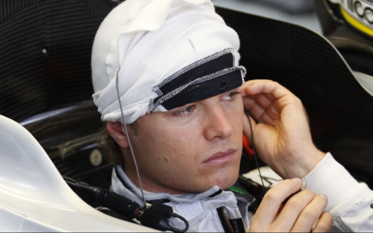 Kínai Nagydíj - Rosberg az első szabadedzés legjobbja