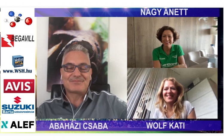 Wolf Kati az Andonik Jako Sport műsorában - VIDEÓ