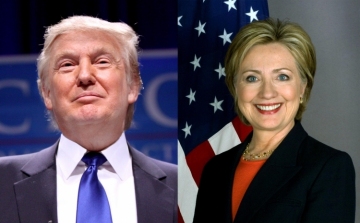 Amerikai elnökválasztás - Fej-fej mellett Clinton és Trump