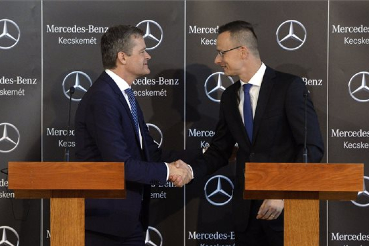 Új autógyárat épít Magyarországon a Mercedes