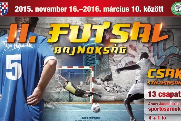 Futsal Bajnokság az amatőr sportolóknak