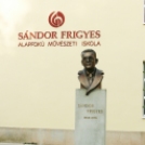 Sándor Frigyes szobrának leleplezése